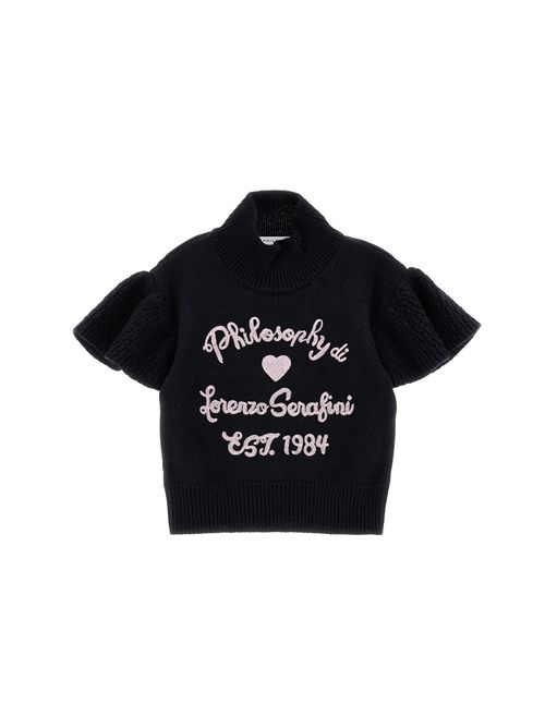 Gilet, bambina, logato. PHILOSOPHY | I9F302 6066P050
